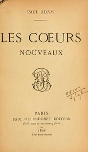 Cover of: coeurs nouveaux.