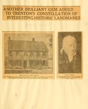 Cover of: Another brilliant gem added to Trenton's constellation of interesting historic landmarks.