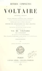 Cover of: Oeuvres complètes de Voltaire by Voltaire