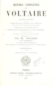 Cover of: Oeuvres complètes de Voltaire by Voltaire