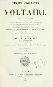 Cover of: Oeuvres complètes de Voltaire by Voltaire