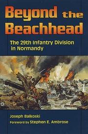 Cover of: Beyond the beachhead by Joseph Balkoski