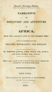 Cover of: Narrative of discovery and adventure in Africa by Robert Jameson