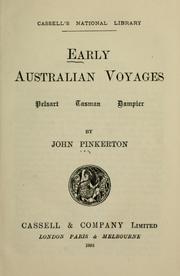 Cover of: Early Australian voyages by Pinkerton, John