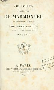 Cover of: Oeuvres complètes.