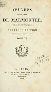 Cover of: Oeuvres complètes.