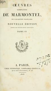 Cover of: Oeuvres complètes.