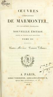 Cover of: Oeuvres complètes.