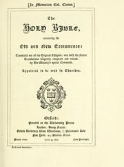 Cover of: The history of the Oxford Caxton Memorial Bible by Stevens, Henry