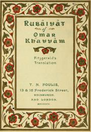 Cover of: Rubaiyat of Omar Khayyam by 