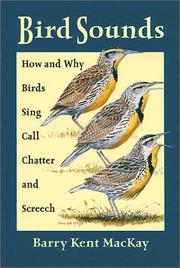 Bird Sounds by Barry Kent MacKay