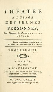 Cover of: Théatre a l'usage des jeunes personnes