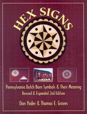 Cover of: Hex signs: Pennsylvania Dutch barn symbols & their meaning