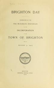 Cover of: Brighton day.