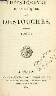 Cover of: Chefs-d'oeuvre dramatiques.