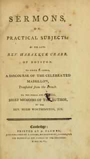 Cover of: Sermons on practical subjects by Habakkuk Crabb