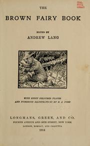 Cover of: The Brown Fairy Book