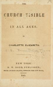 Cover of: The church visible in all ages