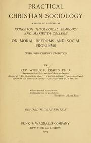 Cover of: Practical Christian sociology by Wilbur F. Crafts