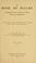 Cover of: The book of Psalms translated from a revised text with notes and introduction in place of a second edition of an earlier work (1888) by the same author.