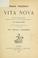 Cover of: Vita nova