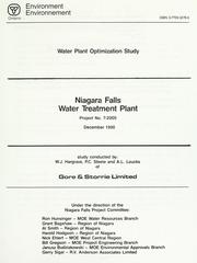 Cover of: Niagara Falls Water Treatment Plant