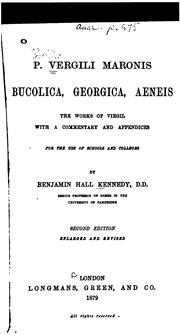 Cover of: Bucolica, Georgica, Aeneis