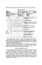 Cover of: Intellectual and educational status of the medical profession as represented in the United States army