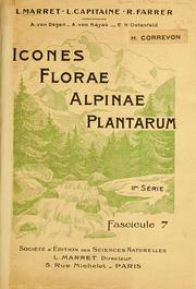 Cover of: Icones florae Alpinae plantarum.