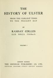 The history of Ulster by Ramsay Colles