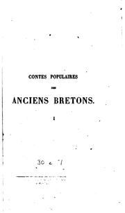Cover of: Contes populaires des anciens bretons by Théodore Hersart de la Villemarqué