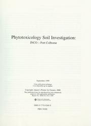 Phytotoxicology soil investigation by Allen Kuja