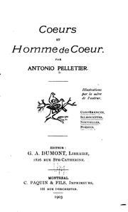 Cover of: Coeurs et homme de coeur