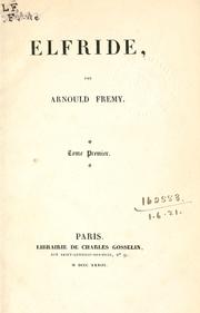 Cover of: Elfride.