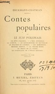 Cover of: Contes populaires