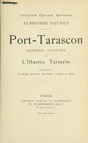 Cover of: Port Tarascon by Alphonse Daudet