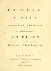 Cover of: Louisa: a tale.