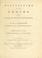 Cover of: Description of an engine for dividing mathematical instruments