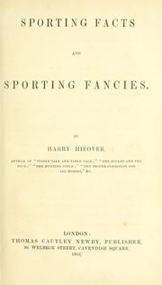 Cover of: Sporting facts and sporting fancies