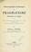 Cover of: Bibliographie méthodique du pragmatisme américain et anglais.