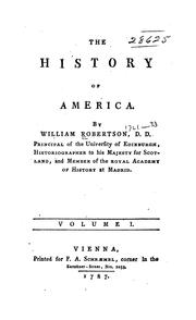 Cover of: The History of America ...