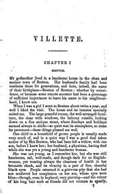 Cover of: Villette by 