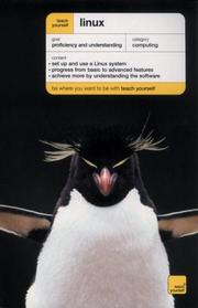 Cover of: Teach yourself Linux