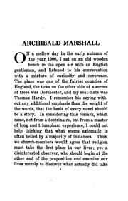 Cover of: Archibald Marshall: A Realistic Novelist