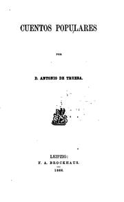 Cover of: Cuentos populares