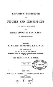 Cover of: Refugium botanicum; or, Figures and descriptions ... of little known or new plants, ed. by W.W ...