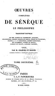 Cover of: Oeuvres complètes