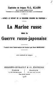 Cover of: La Marine Russe Dans la Guerre Russo-japonaise