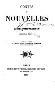 Cover of: Contes et nouvelles by Armand Pontmartin