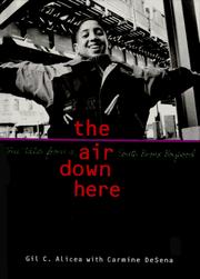 Cover of: The air down here by Gil C. Alicea